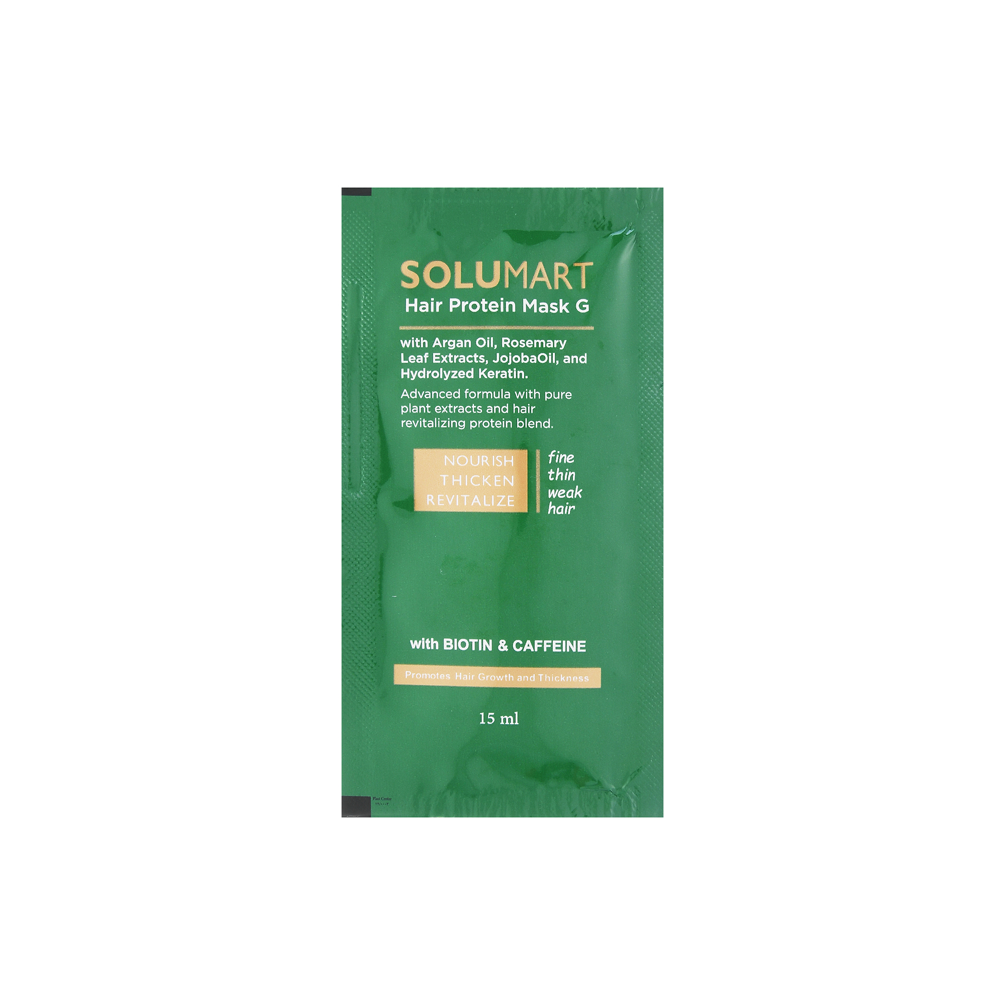 Solumart Hair Protein Mask G sachet 15ml