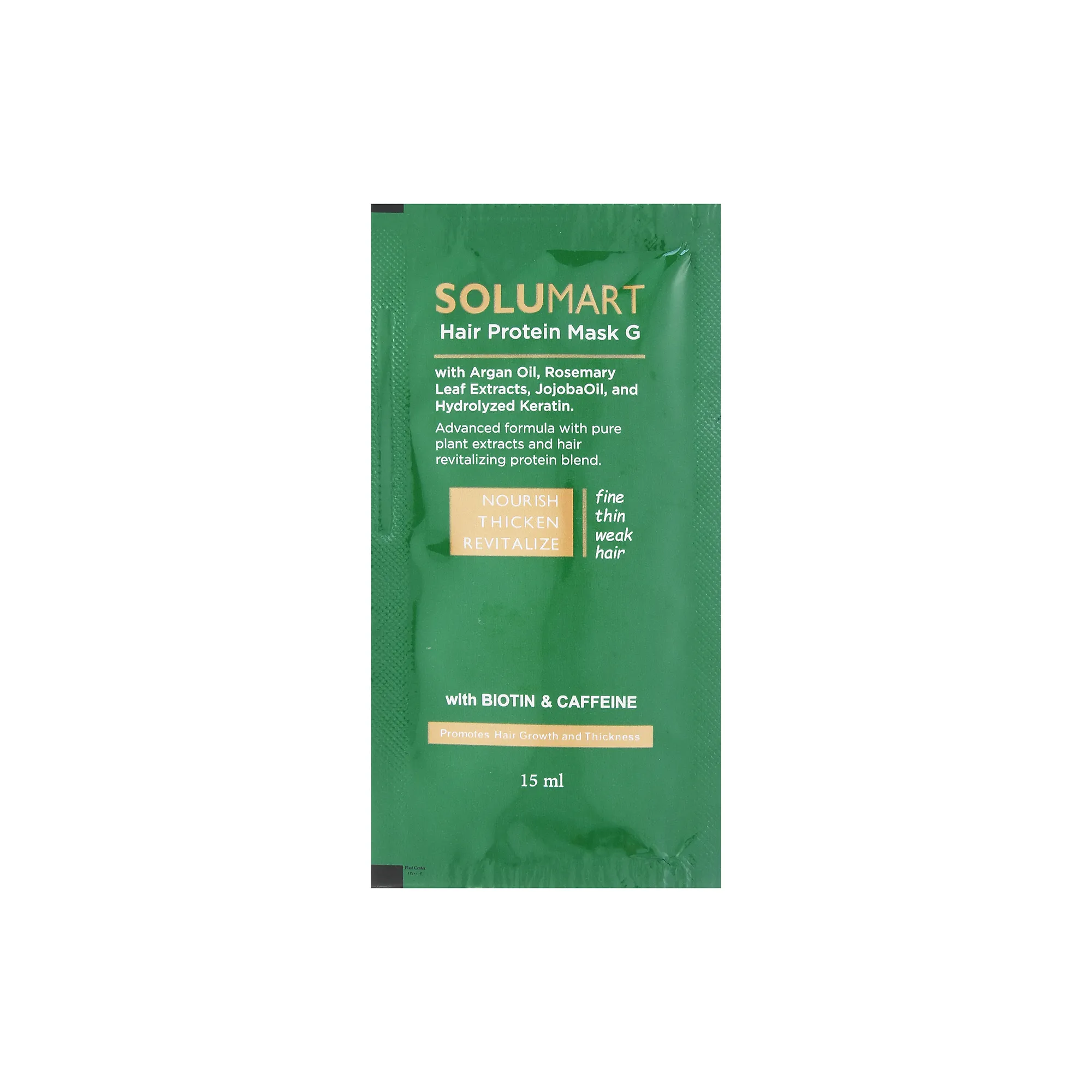Solumart Hair Protein Mask G sachet 15ml
