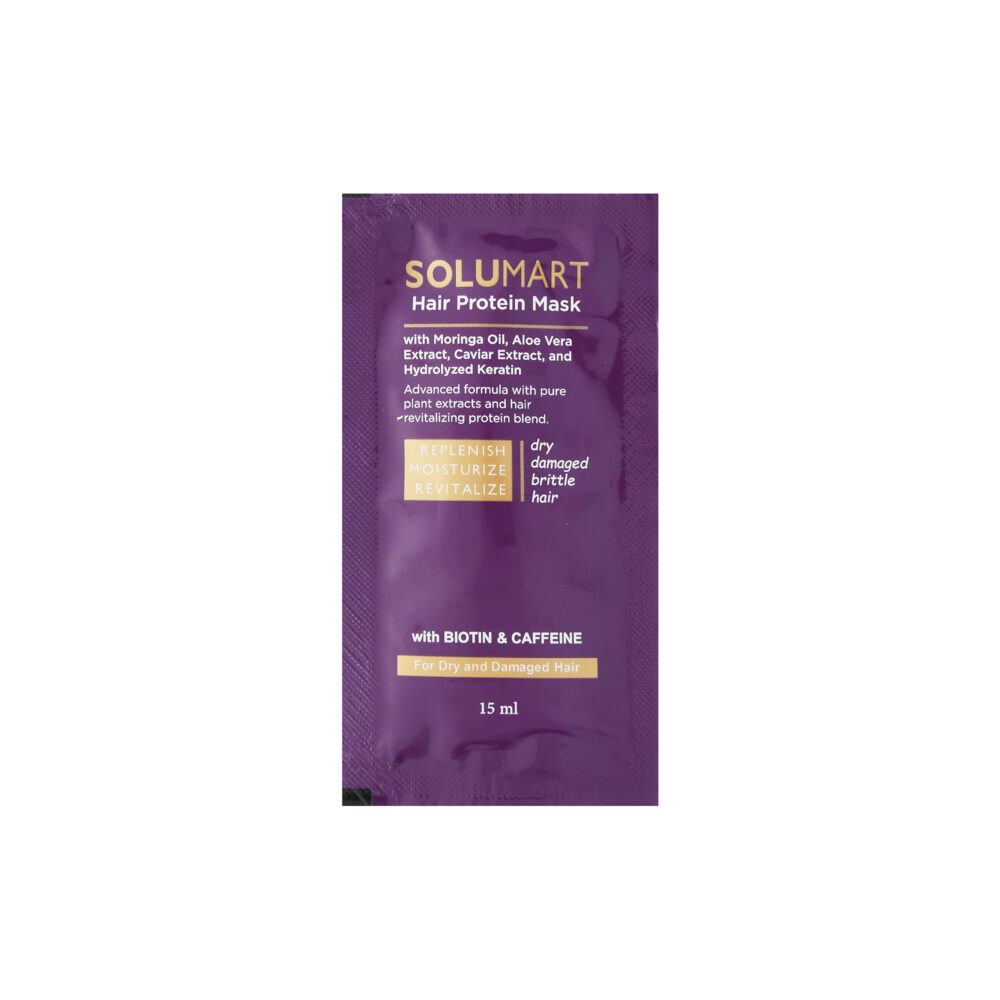 Solumart Hair Mask for Dry, Frizzy, and Brittle Hair – Sachet 15ml ...