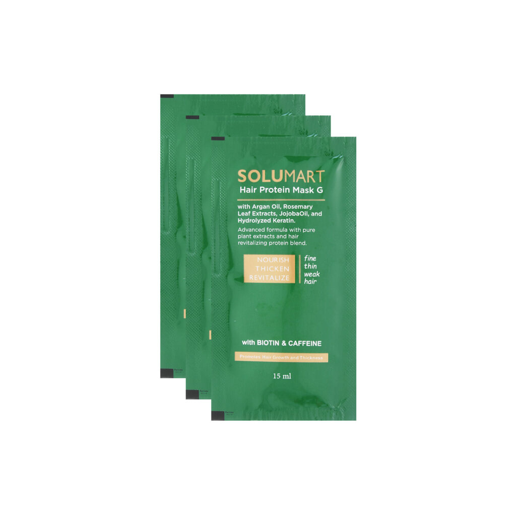 Solumart Hair Protein Mask (G). Promotes Hair Growth & Thickness – 15ml ...
