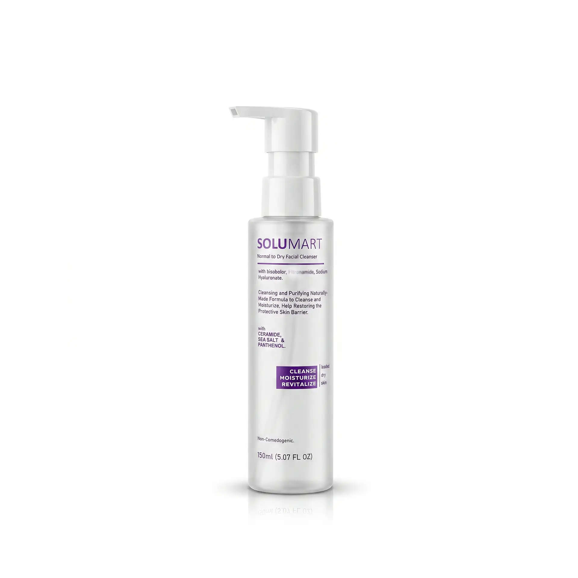 solumart normal face cleanser