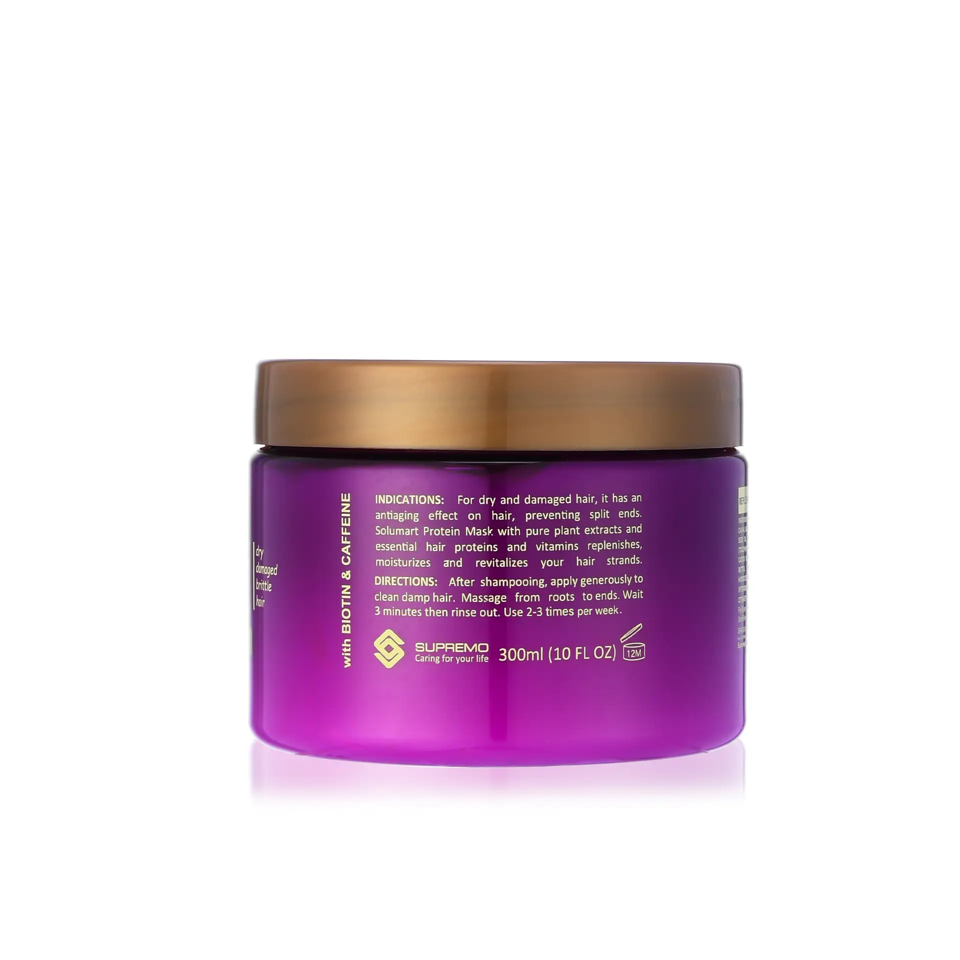 Solumart Hair Mask for Dry, Frizzy, and Brittle Hair - Image 2