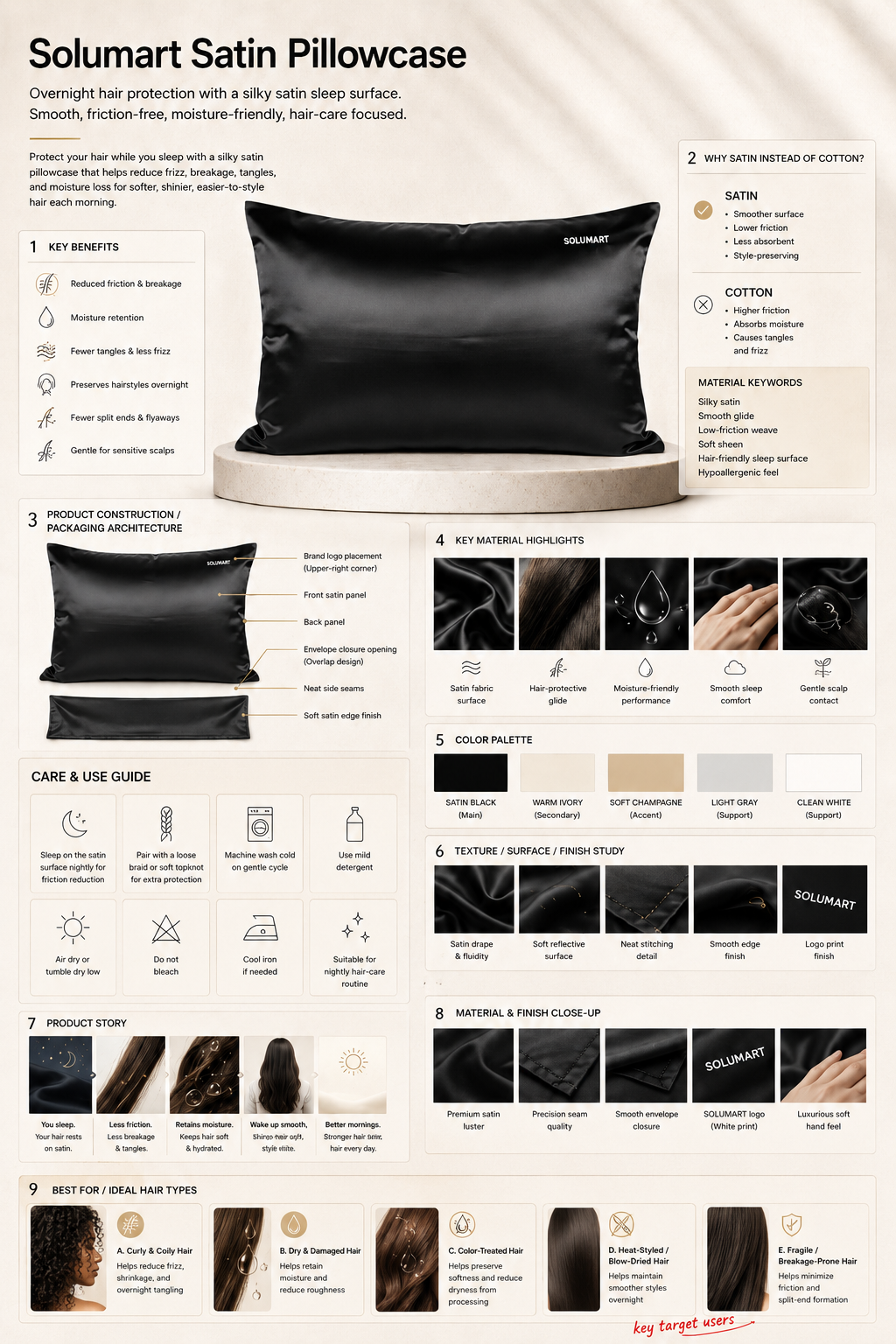Solumart Satin Pillowcase - Image 4