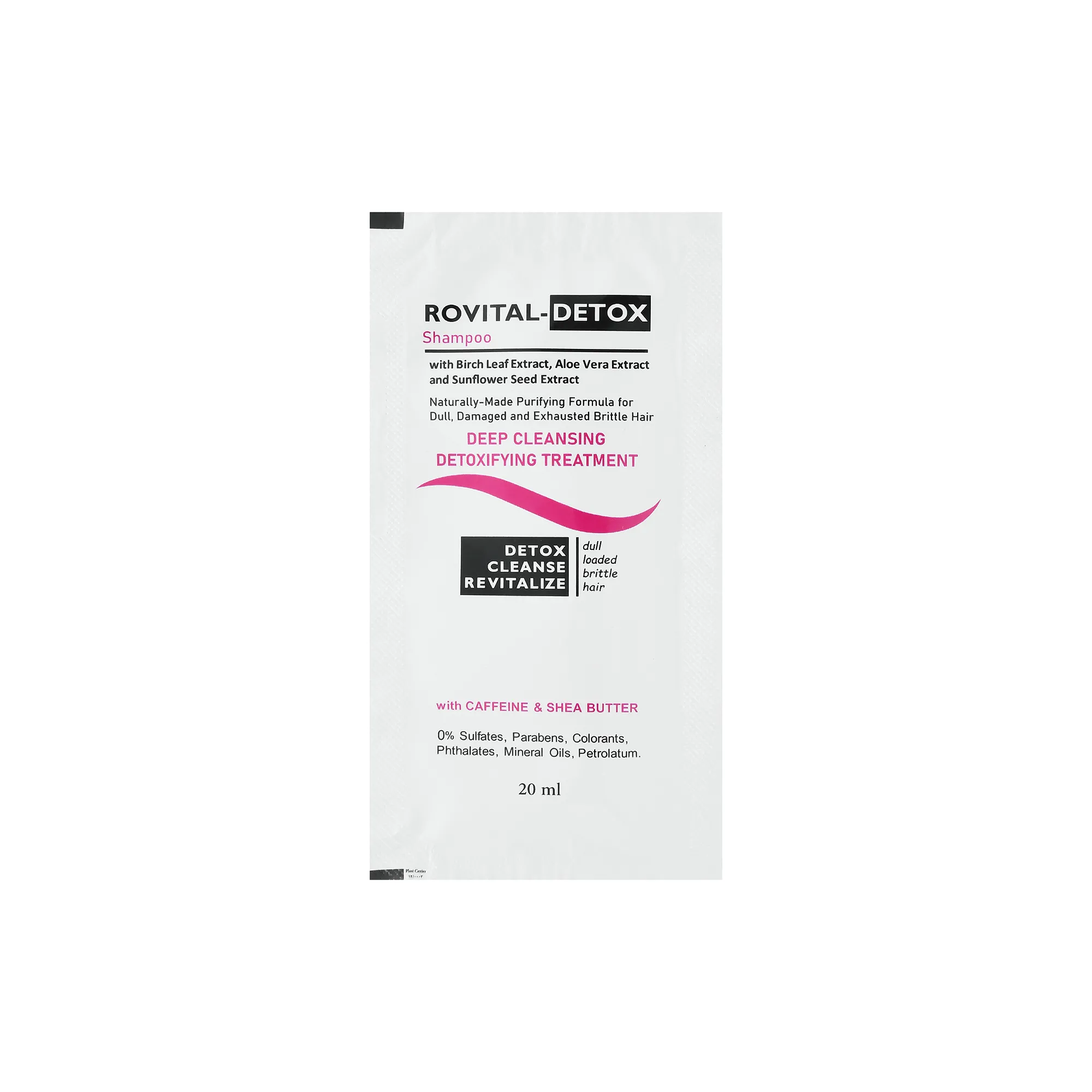 Rovitol Detox Shampoo - Sachet 20ml