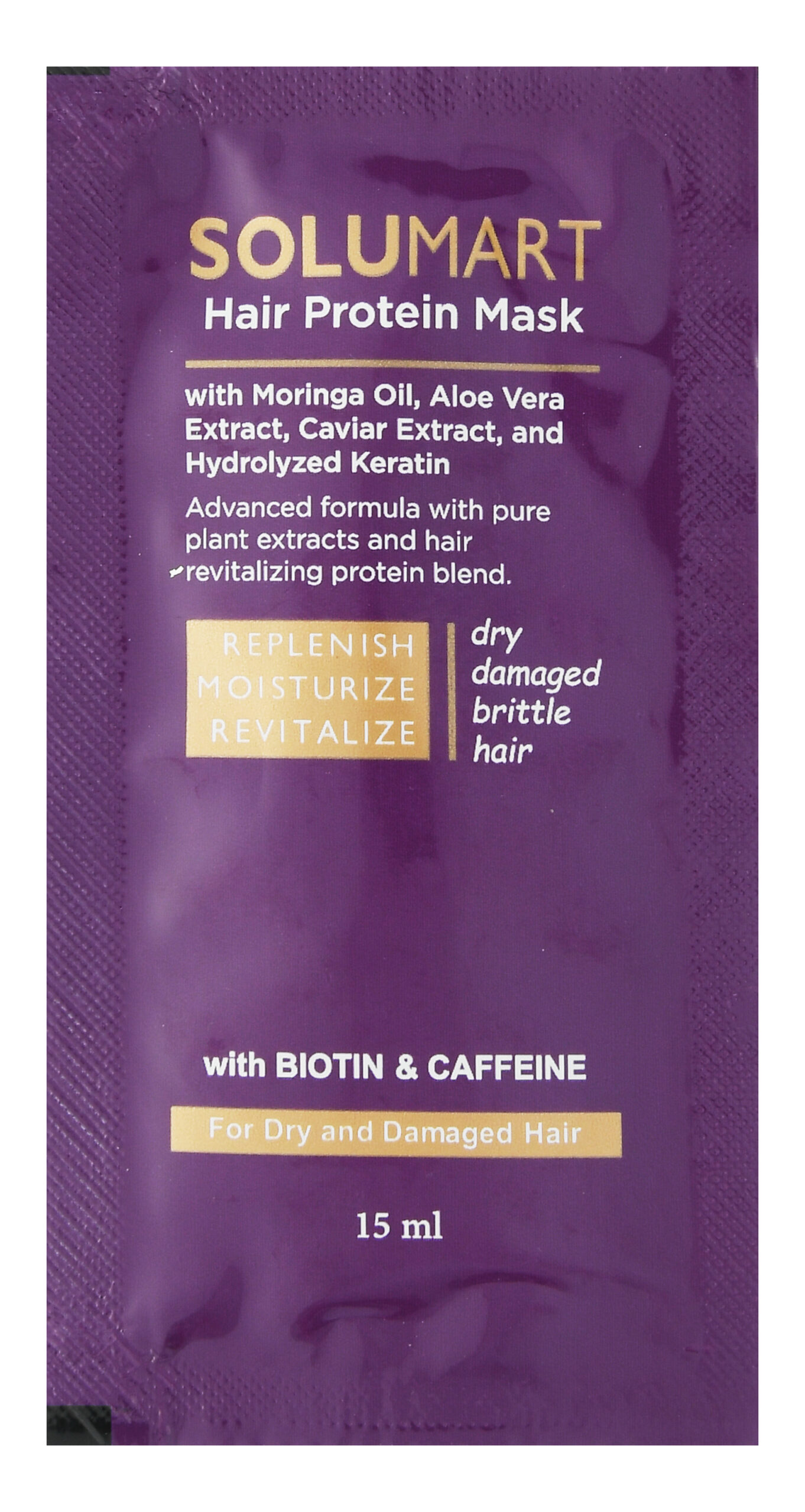 Solumart Hair Protien Mask Sachet 15ml
