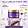 Solumart Hair Mask for Dry, Frizzy, and Brittle Hair - الصورة 17